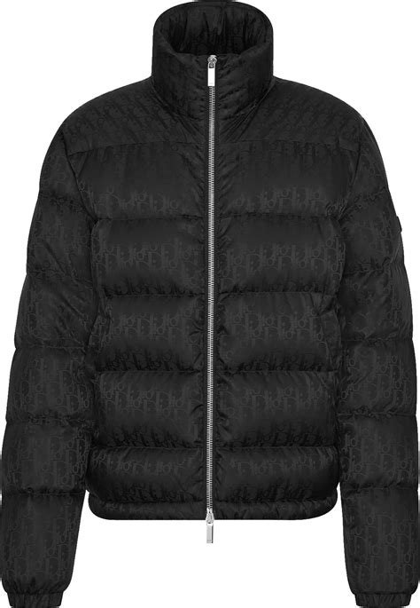 Dior puffer jacket black